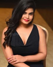 Actress Alekhya Angel At Uthara Movie Pre release Event Pictures 12