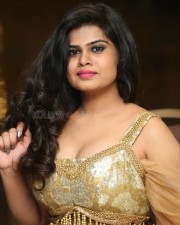 Actress Alekhya At Kgf Pre Release Event Function Photos 01