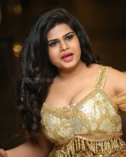 Actress Alekhya At Kgf Pre Release Event Function Photos 02