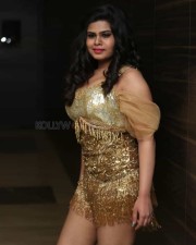Actress Alekhya At Kgf Pre Release Event Function Photos 10