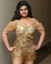 Actress Alekhya At Kgf Pre Release Event Function Photos 17