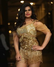 Actress Alekhya At Kgf Pre Release Event Function Photos 24