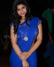 Actress Alekhya Sexy Saree Stills 12