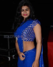 Actress Alekhya Sexy Saree Stills 13