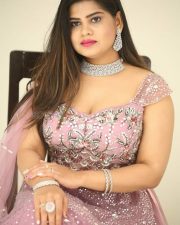 Actress Alekhya at King of Golkonda Movie Logo Launch Pictures 01