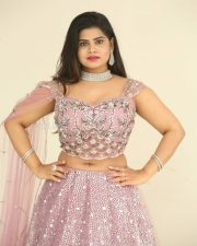 Actress Alekhya at King of Golkonda Movie Logo Launch Pictures 16