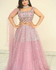Actress Alekhya at King of Golkonda Movie Logo Launch Pictures 17