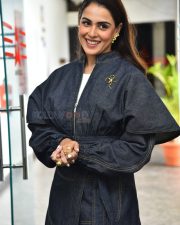 Actress Genelia at Junior Movie Interview Stills 28