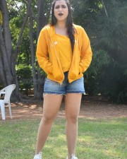 Actress Mannara Chopra At Hi 5 Movie Set Photos 13 Actress Mannara Chopra At Hi 5 Movie Set Photos 13