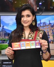 Actress Mannara Chopra At The Launch Of Festive Offers By Bajaj Electronics In Hyderabad Photos 04