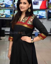 Actress Mannara Chopra At The Launch Of Festive Offers By Bajaj Electronics In Hyderabad Photos 06
