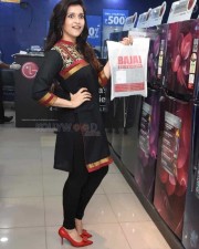 Actress Mannara Chopra At The Launch Of Festive Offers By Bajaj Electronics In Hyderabad Photos 15