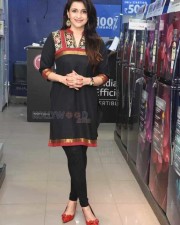 Actress Mannara Chopra At The Launch Of Festive Offers By Bajaj Electronics In Hyderabad Photos 18