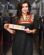 Actress Mannara Chopra At The Launch Of Festive Offers By Bajaj Electronics In Hyderabad Photos 22