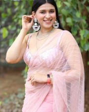 Actress Mannara Chopra at Tiragabadara Saami Teaser Launch Pictures 46