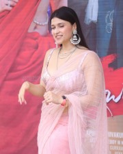 Actress Mannara Chopra at Tiragabadara Saami Teaser Launch Pictures 63