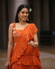 Actress Mirnalini Ravi at Enemy Movie Pre Release Event Pictures 36