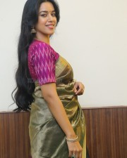 Actress Mirnalini Ravi at Maama Mascheendra Pre Release Event Pictures 07