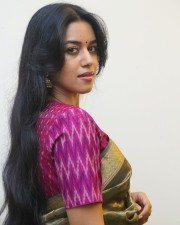 Actress Mirnalini Ravi at Maama Mascheendra Pre Release Event Pictures 09