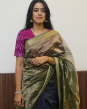Actress Mirnalini Ravi at Maama Mascheendra Pre Release Event Pictures 15