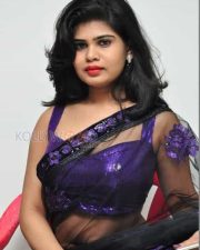 Sexy Telugu Actress Alekhya Saree Pictures 04