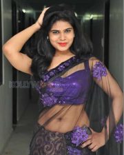 Sexy Telugu Actress Alekhya Saree Pictures 07