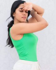 Tamil Actress Mirnalini Ravi in Green Sleeveless Top Pictures 06 Tamil Actress Mirnalini Ravi in Green Sleeveless Top Pictures 06