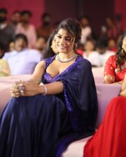 Actress Dimple Hayathi at Bhartha Mahasayulaku Wignyapthi Movie Pre Release Event Pictures 03