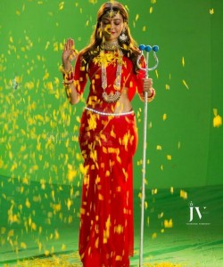 Actress Kajal Aggarwal Traditional Goddess Pictures 01