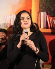 Actress Kriti Garg at Neetho Movie Teaser Launch Pictures 23