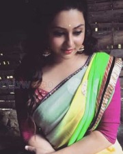 Actress Namitha Glamourous Saree Pictures 02