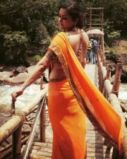 Actress Namitha Glamourous Saree Pictures 05