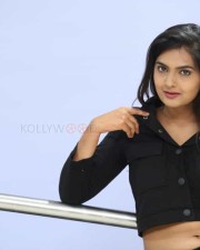 Actress Neha Deshpande Black Dress Photoshoot Photos 09