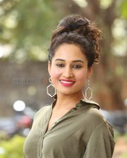 Actress Pooja Ramachandran At Devi Sri Prasad Pre release Event Photos 19