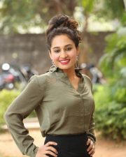 Actress Pooja Ramachandran At Devi Sri Prasad Pre release Event Photos 21