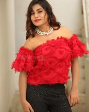 Actress Priya Augustin At Prema Easy Kadu Press Meet Photos 08