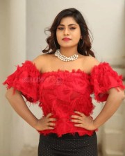 Actress Priya Augustin At Prema Easy Kadu Press Meet Photos 52