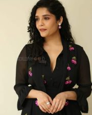 Actress Ritika Singh at In Car Movie Press Meet Pictures 15