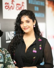 Actress Ritika Singh at In Car Movie Press Meet Pictures 38