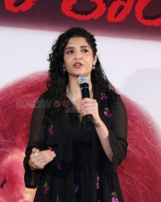 Actress Ritika Singh at In Car Movie Press Meet Pictures 41