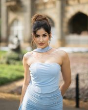 Beautiful Sakshi Malik in a Blue Outfit Pictures 02