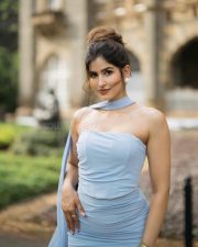 Beautiful Sakshi Malik in a Blue Outfit Pictures 03