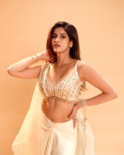 Beautiful Sakshi Malik in a Traditional Embroidered Lehenga Set Photos 01