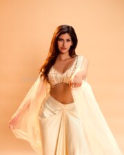 Beautiful Sakshi Malik in a Traditional Embroidered Lehenga Set Photos 03