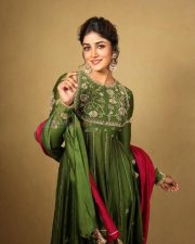 Bhartha Mahasayulaku Wignyapthi Heroine Dimple Hayathi in a Green Kurta Photos 01 Bhartha Mahasayulaku Wignyapthi Heroine Dimple Hayathi in a Green Kurta Photos 01