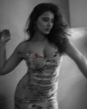 Blurry Busty Beauty Ketika Sharma in a Floral Maxi Dress Photos 04