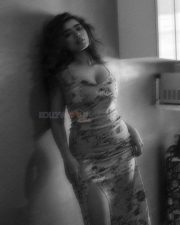 Blurry Busty Beauty Ketika Sharma in a Floral Maxi Dress Photos 05