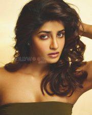 Captivating Actress Dimple Hayathi in a Olive Green Strapless Bandeau Top Photos 01 Captivating Actress Dimple Hayathi in a Olive Green Strapless Bandeau Top Photos 01
