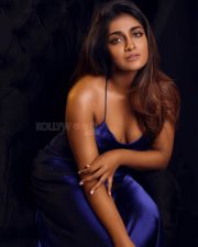 Captivating Dimple Hayathi Cleavage in a Blue Noodle Strap Dress Pictures 02 Captivating Dimple Hayathi Cleavage in a Blue Noodle Strap Dress Pictures 02