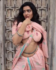 Captivating Ketika Sharma in a Sexy Pink Saree Pictures 07 Captivating Ketika Sharma in a Sexy Pink Saree Pictures 07